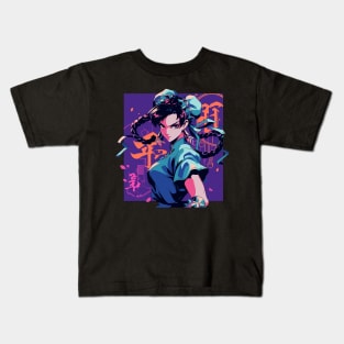 chun li Kids T-Shirt